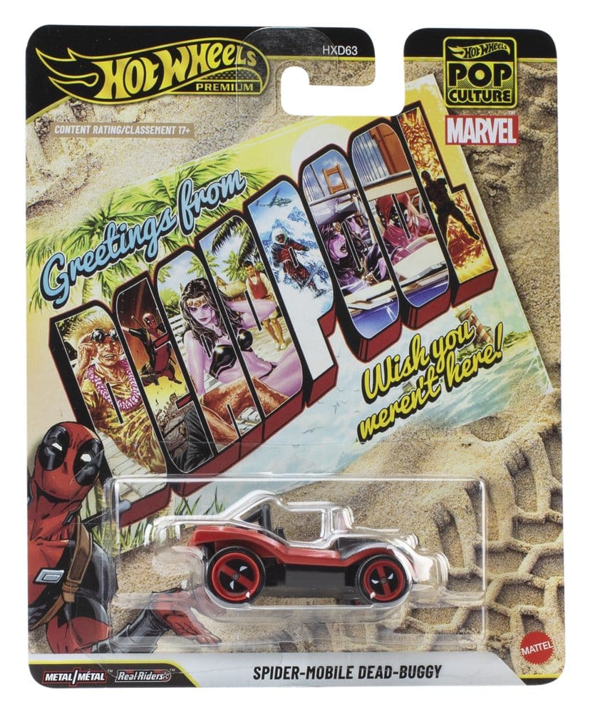 Hot Wheels Premium assortiment véhicules Die-Cast 1/64 Pop Culture 979Q (10)