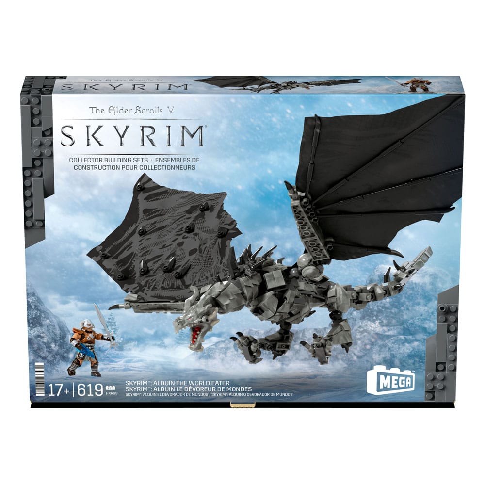 The Elder Scrolls V: Skyrim jeu de construction MEGA Alduin Le Dévoreur de Mondes