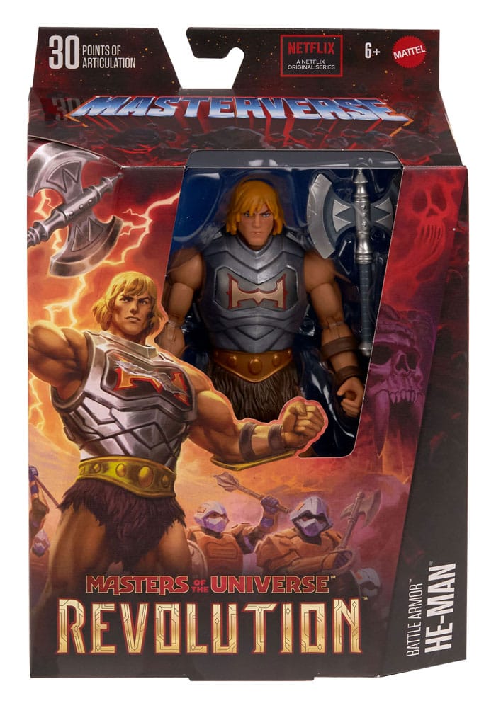 Masters of the Universe: Revolution Masterverse figurine Battle Armor He-Man 18 cm