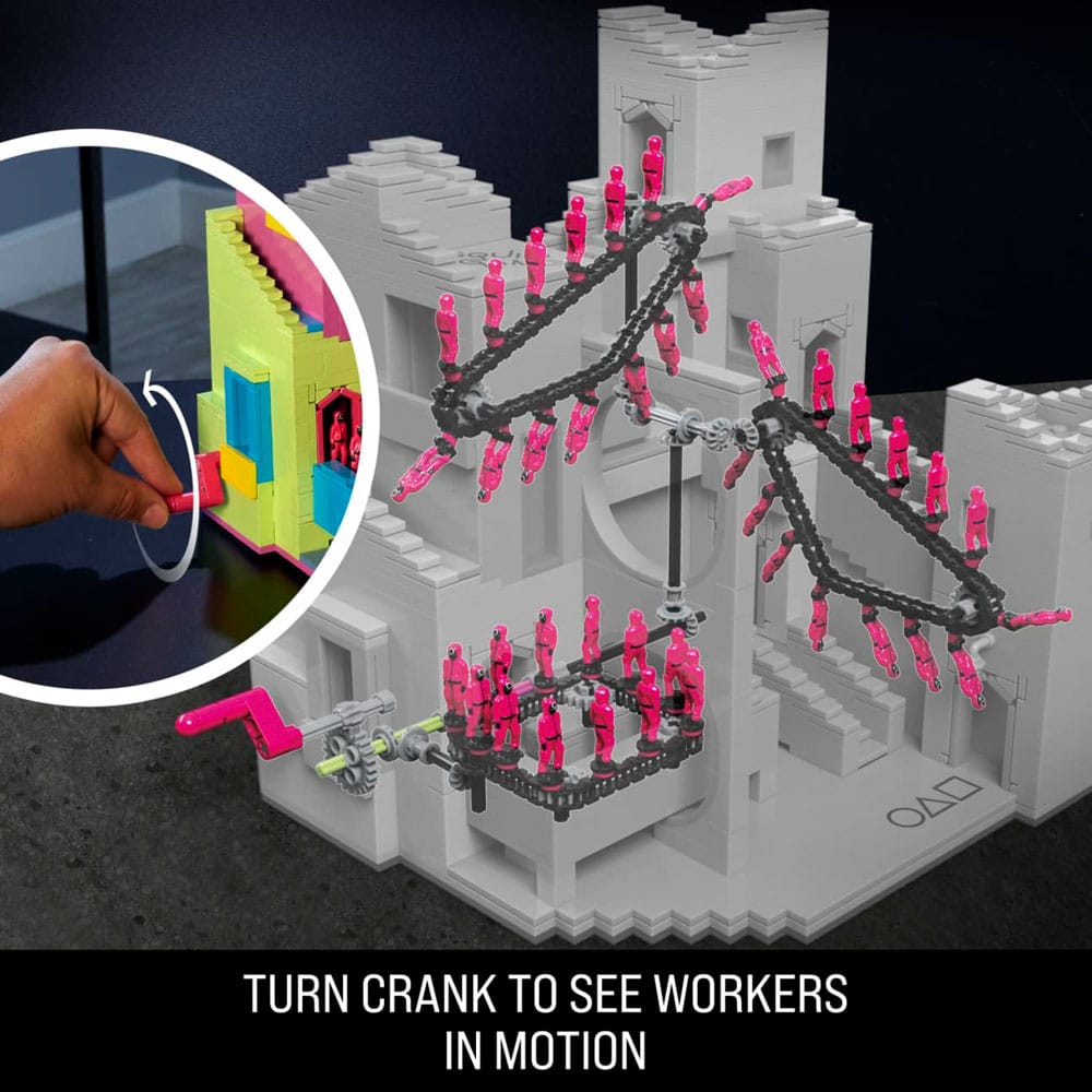 Squid Game jeu de construction MEGA Squid Game Cage d'escalier