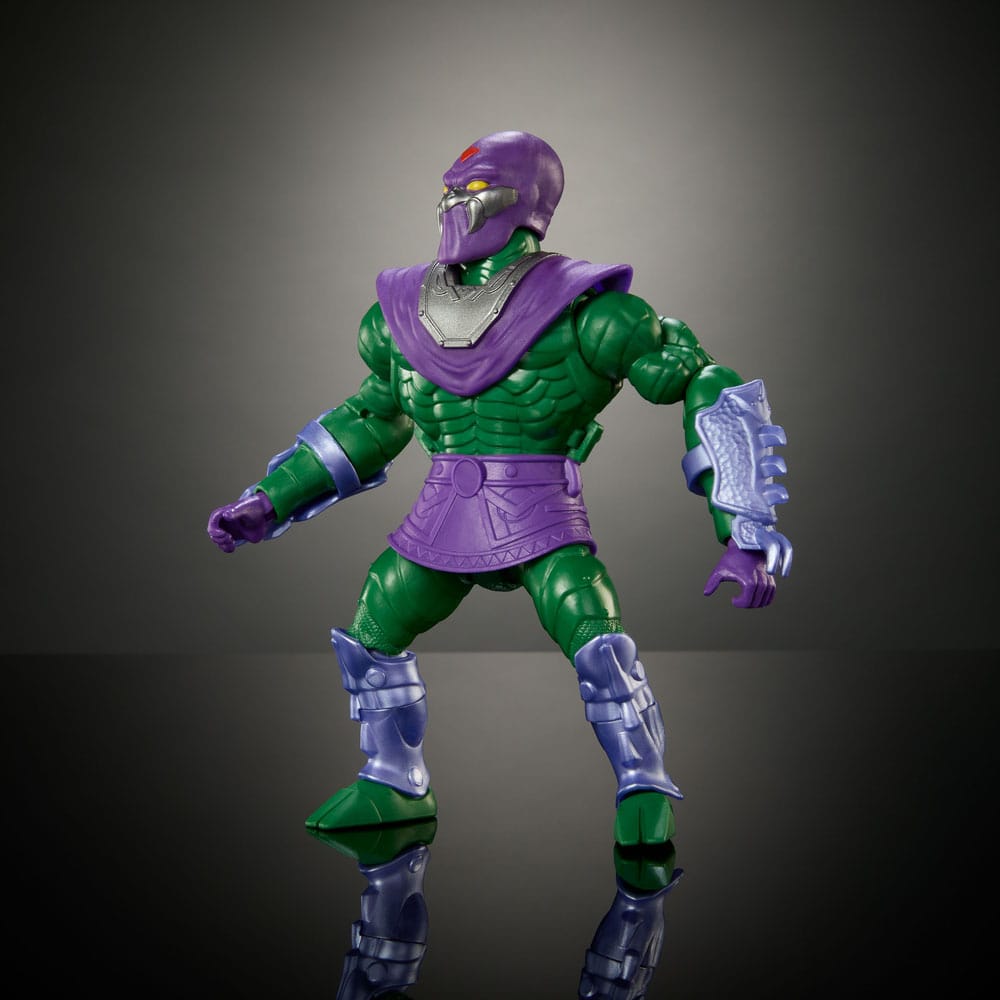 MOTU x TMNT: Turtles of Grayskull figurine Deluxe King Hiss 14 cm