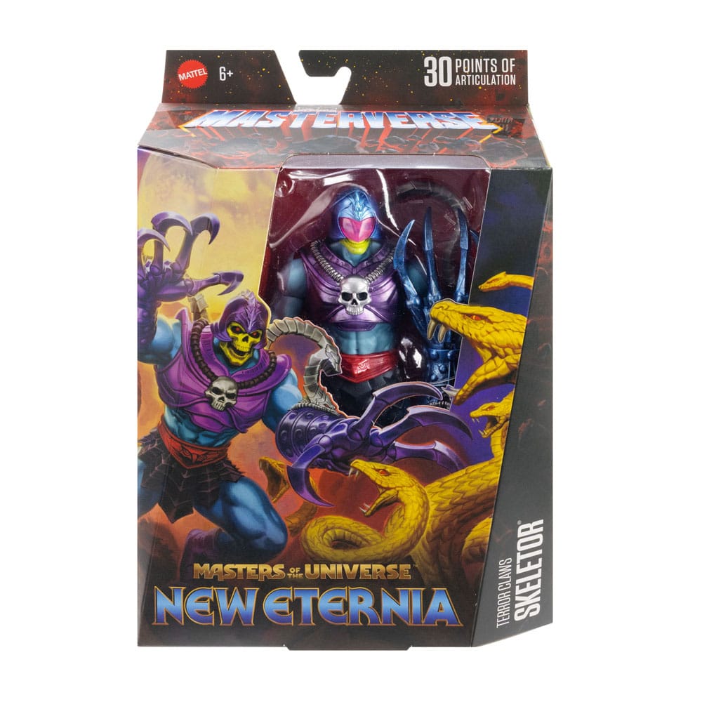 Masters of the Universe New Eternia figurine Terror Claws Skeletor 18 cm