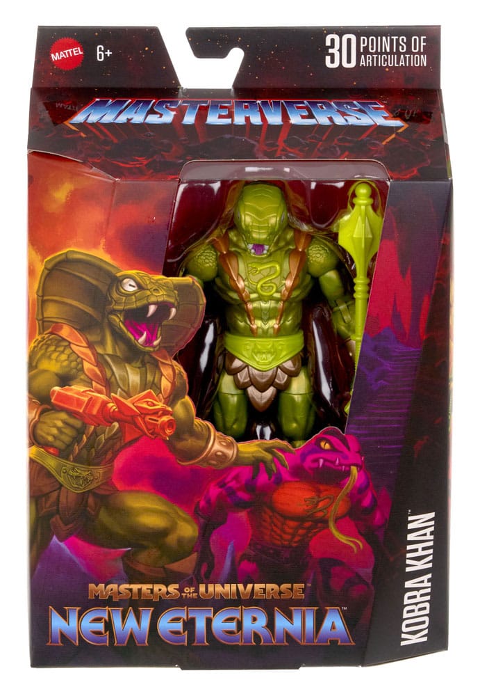 Masters of the Universe New Eternia figurine Kobra Khan 18 cm