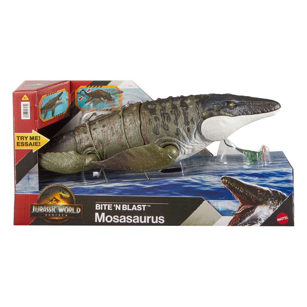 Jurassic World: Rebirth figurine Bite 'n Blast Mosasaurus 65 cm