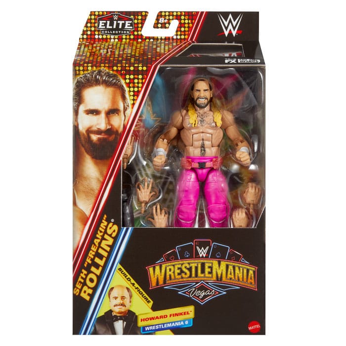 WWE WrestleMania Elite Collection figurine Seth "Freakin" Rollins 15 cm