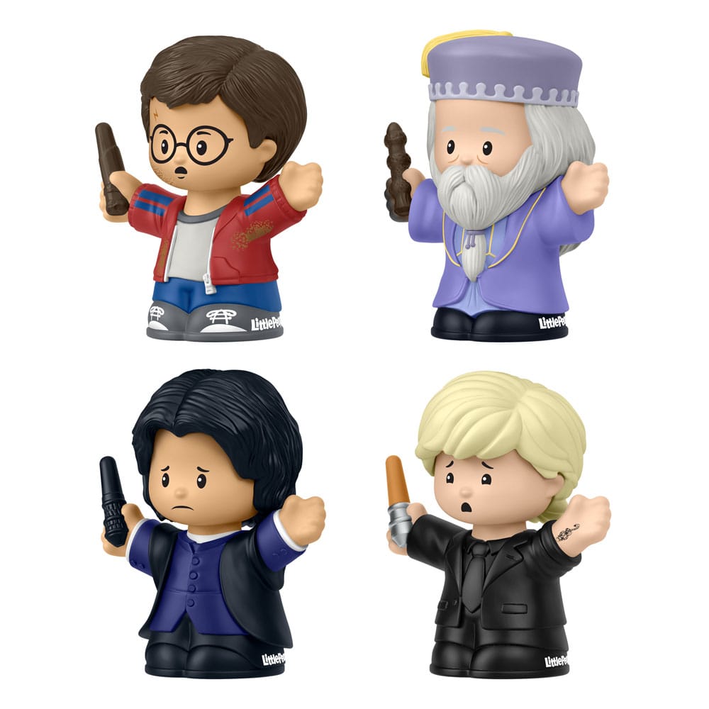 Harry Potter et le Prince de sang-mêlé pack 4 minifigurines Fisher-Price Little People Collector 7 cm