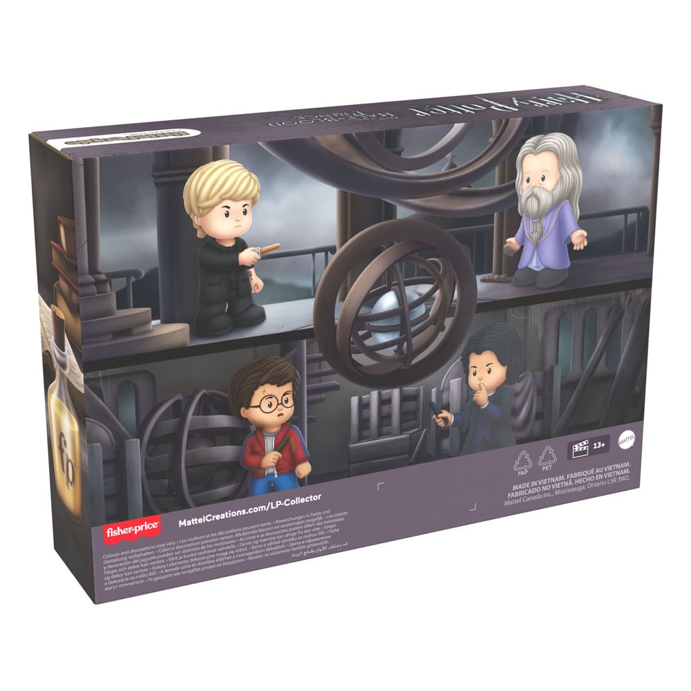Harry Potter et le Prince de sang-mêlé pack 4 minifigurines Fisher-Price Little People Collector 7 cm