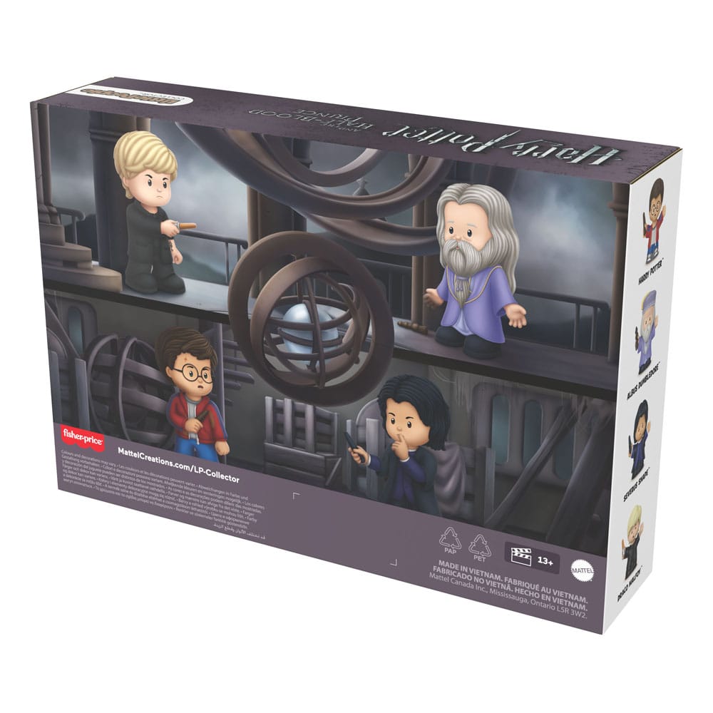 Harry Potter et le Prince de sang-mêlé pack 4 minifigurines Fisher-Price Little People Collector 7 cm