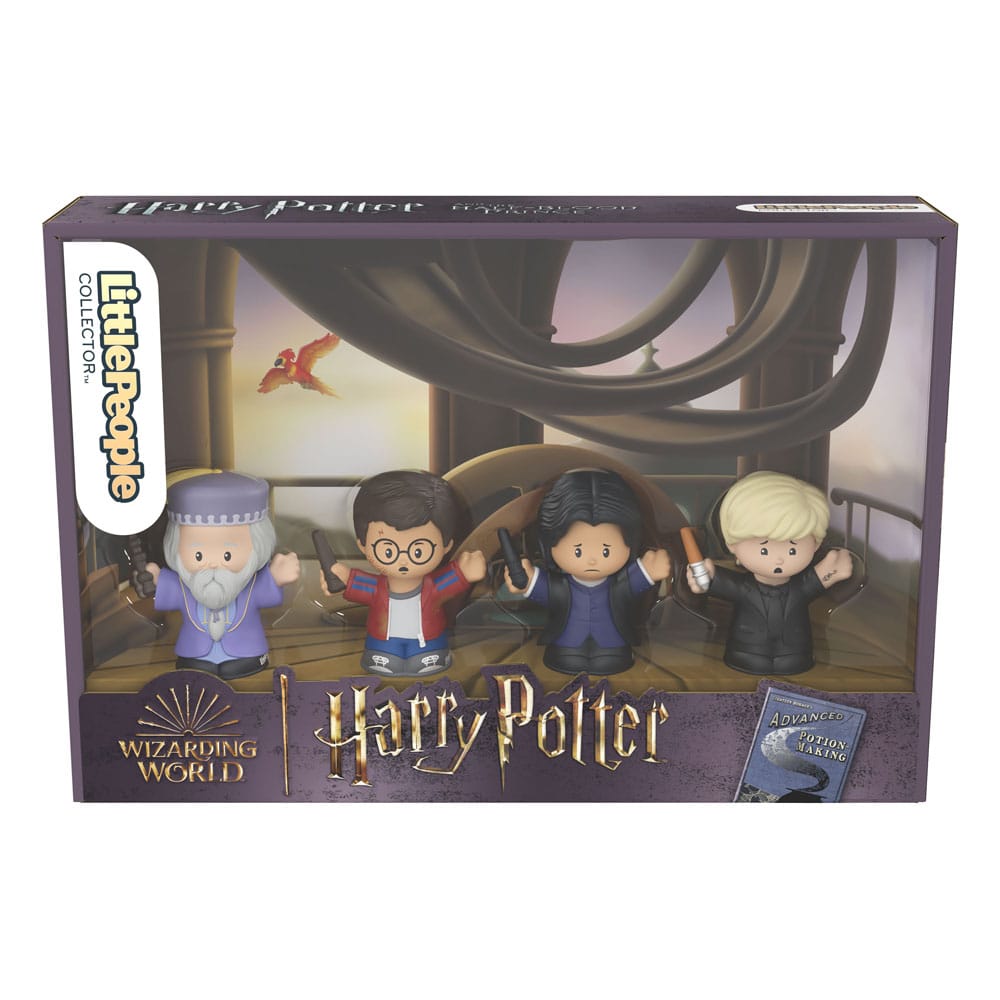 Harry Potter et le Prince de sang-mêlé pack 4 minifigurines Fisher-Price Little People Collector 7 cm