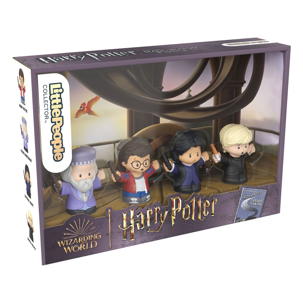 Harry Potter et le Prince de sang-mêlé pack 4 minifigurines Fisher-Price Little People Collector 7 cm