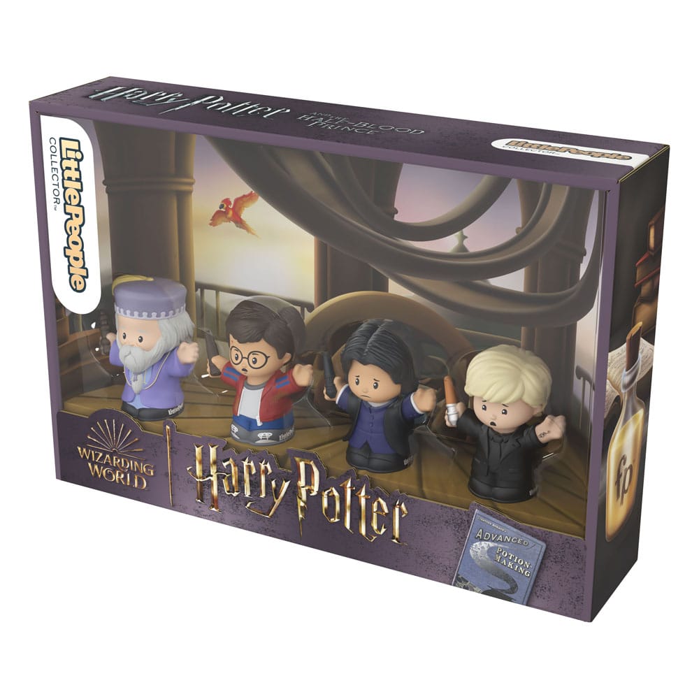Harry Potter et le Prince de sang-mêlé pack 4 minifigurines Fisher-Price Little People Collector 7 cm