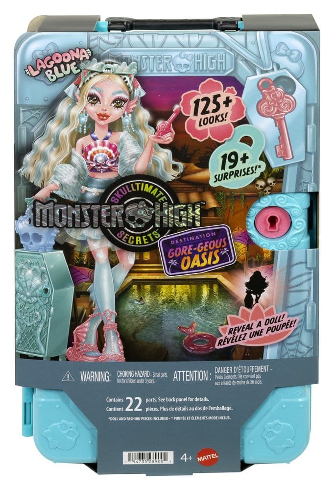 Monster High Skulltimate Secrets poupée Destination: Gore-geous Oasis - Lagoona Blue