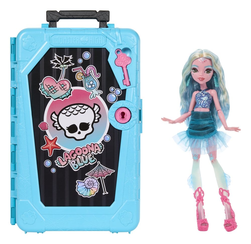 Monster High Skulltimate Secrets poupée Destination: Gore-geous Oasis - Lagoona Blue