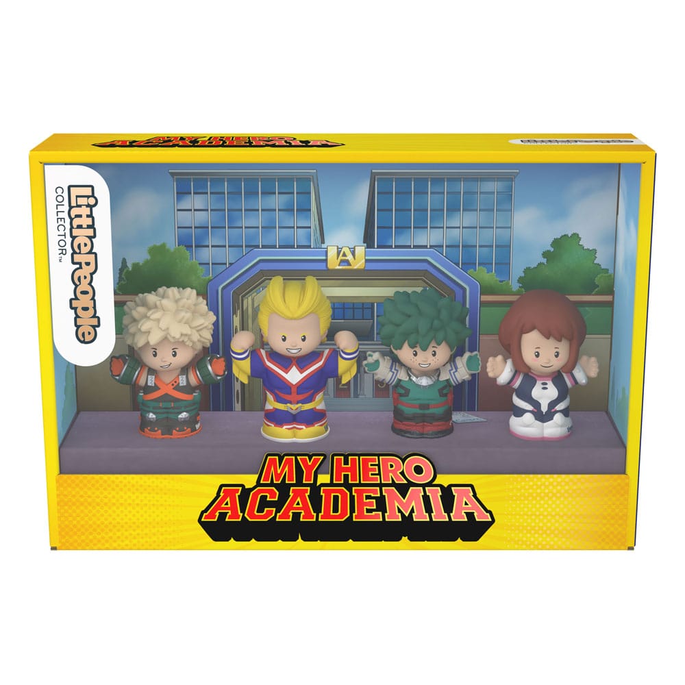 My Hero Academia pack 4 minifigurines Fisher-Price Little People Collector 7 cm