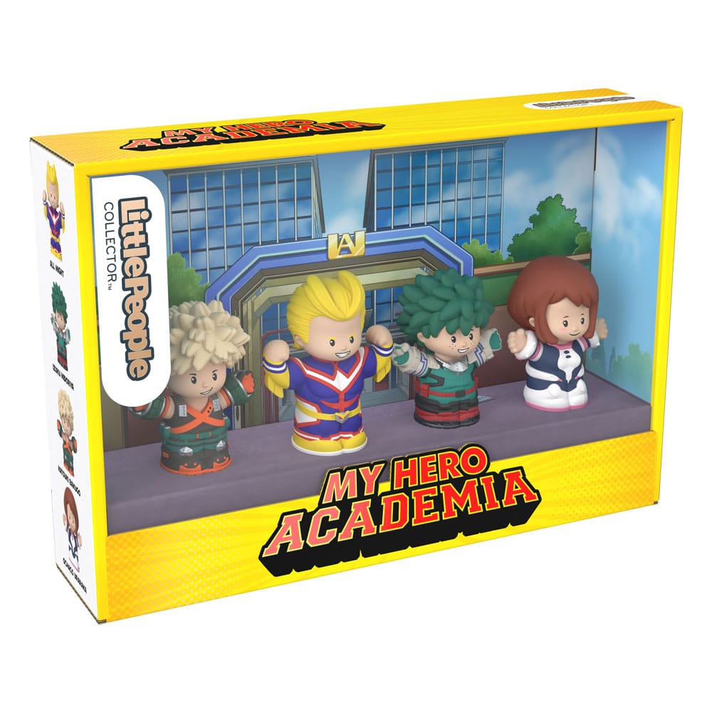 My Hero Academia pack 4 minifigurines Fisher-Price Little People Collector 7 cm
