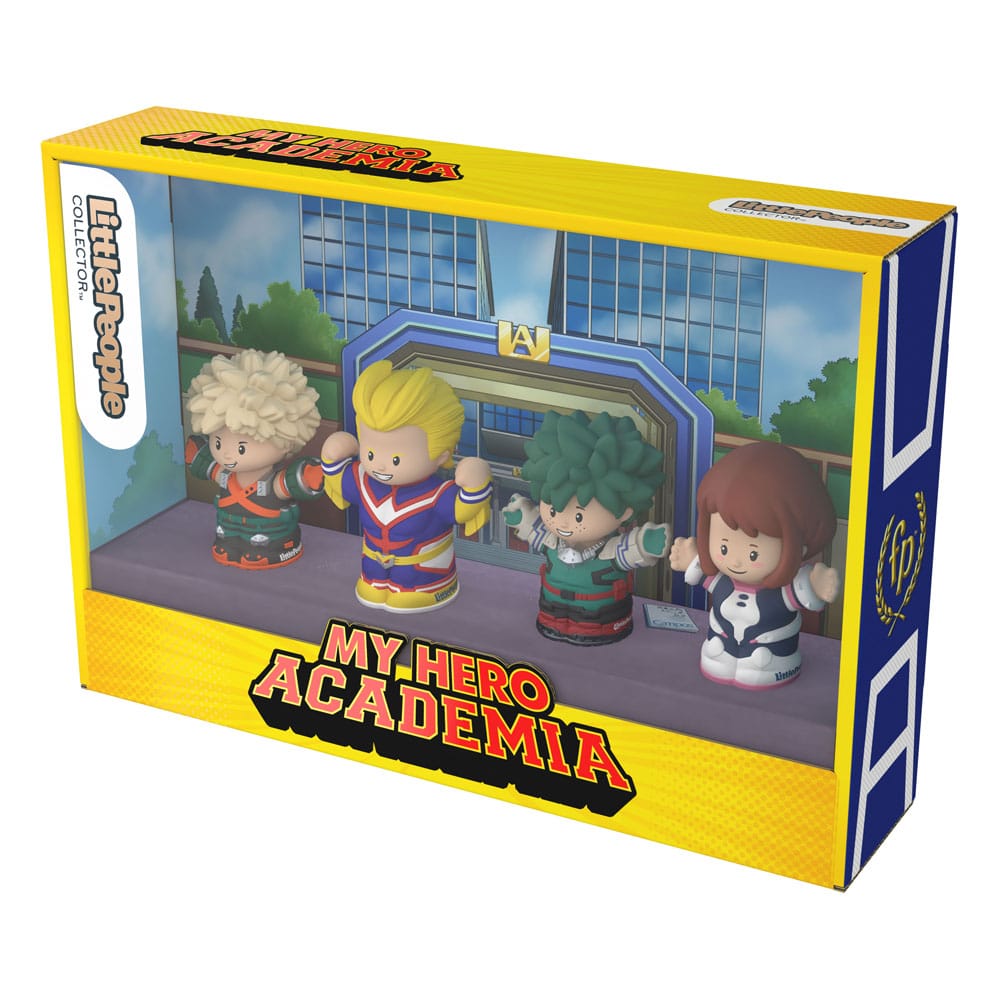 My Hero Academia pack 4 minifigurines Fisher-Price Little People Collector 7 cm