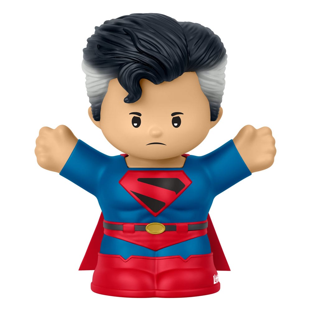 DC Comics pack 4 minifigurines Fisher-Price Little People Collector Superman: Through the Ages 7 cm