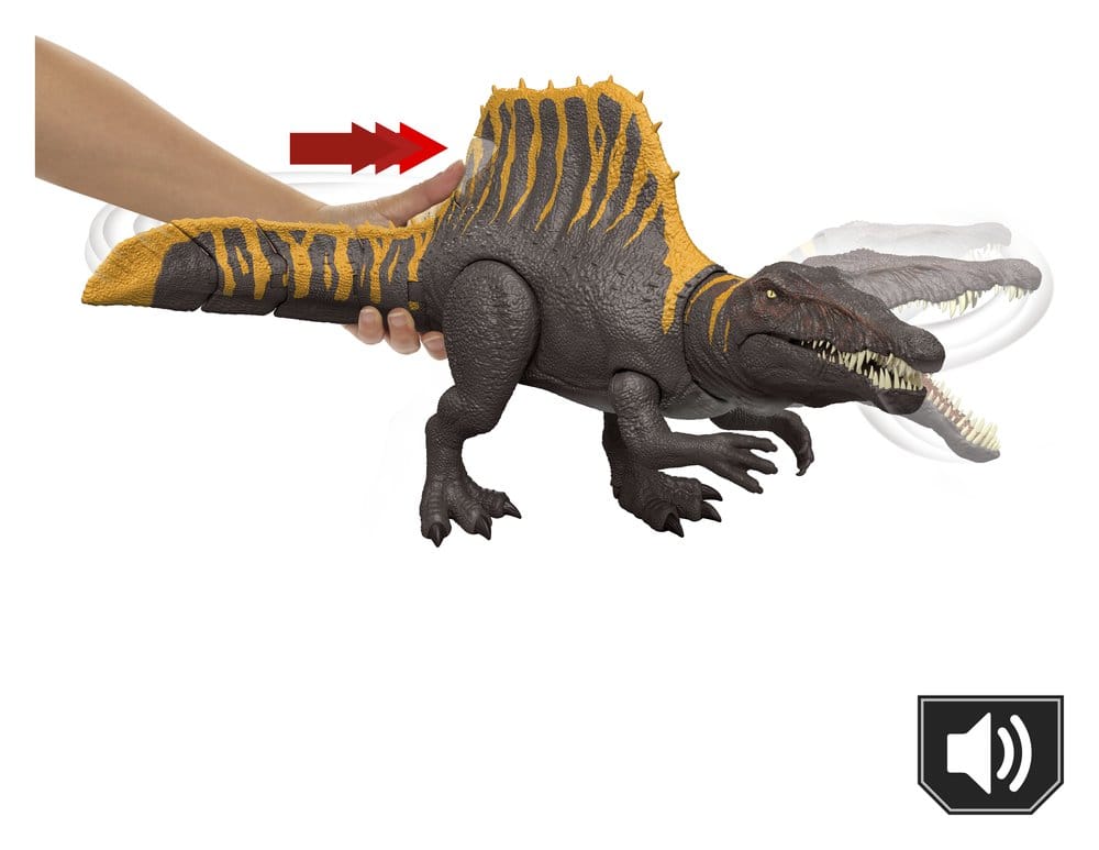 Jurassic World : Renaissance figurine Tail Thrasher Spinosaurus 55 cm