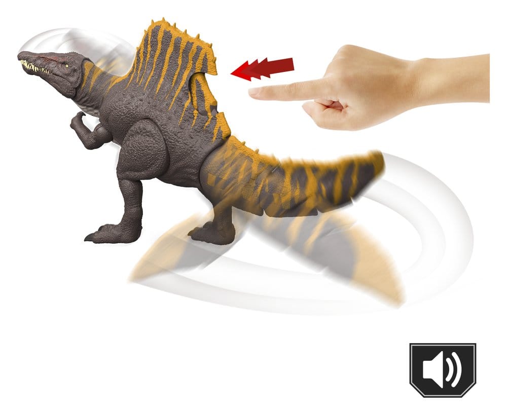 Jurassic World : Renaissance figurine Tail Thrasher Spinosaurus 55 cm