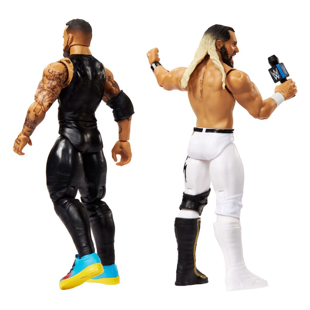 WWE Main Event Showdown figurines CM Punk vs Seth "Freakin" Rollins 2-Pack 15 cm
