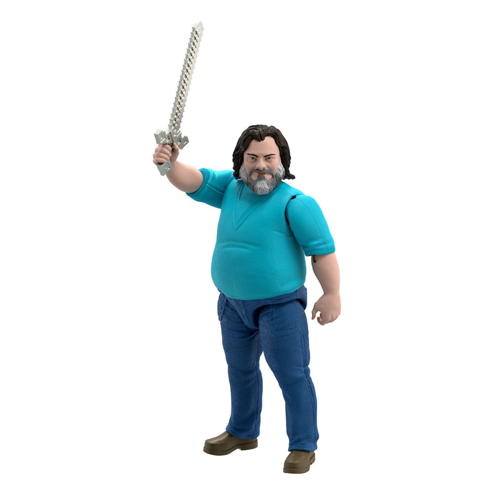 Minecraft, le film figurine Large Steve 30 cm
