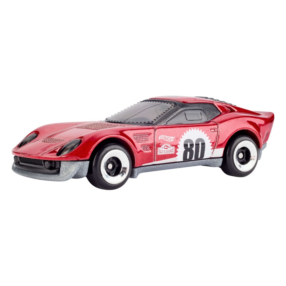 Hot Wheels pack 5 véhicules métal 1/64 80th Anniversary