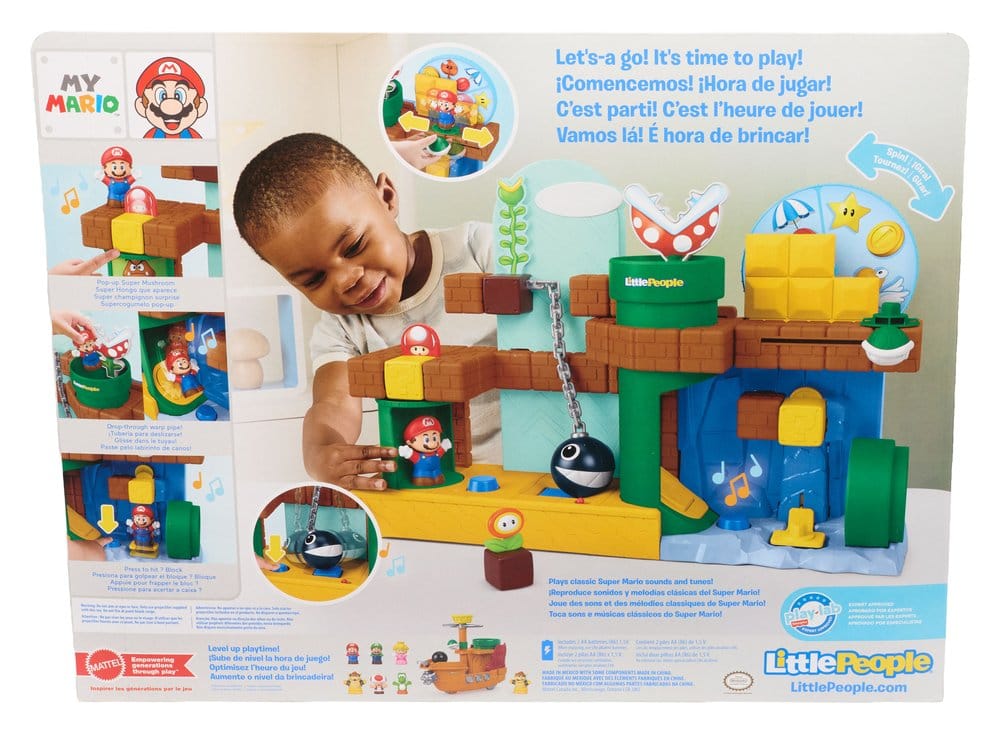 My Mario Little People playset Aventures de Mario