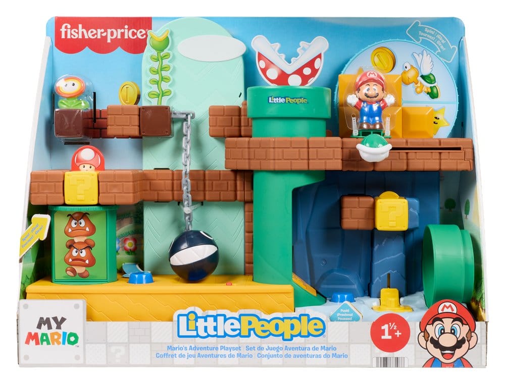 My Mario Little People playset Aventures de Mario