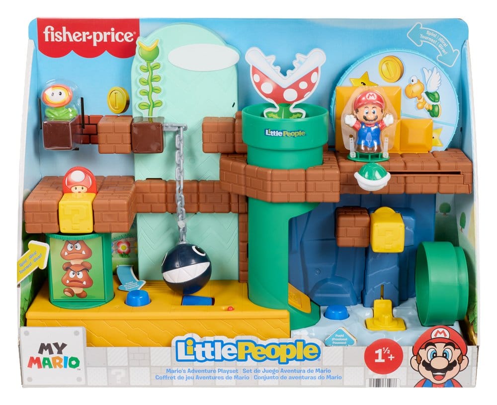 My Mario Little People playset Aventures de Mario