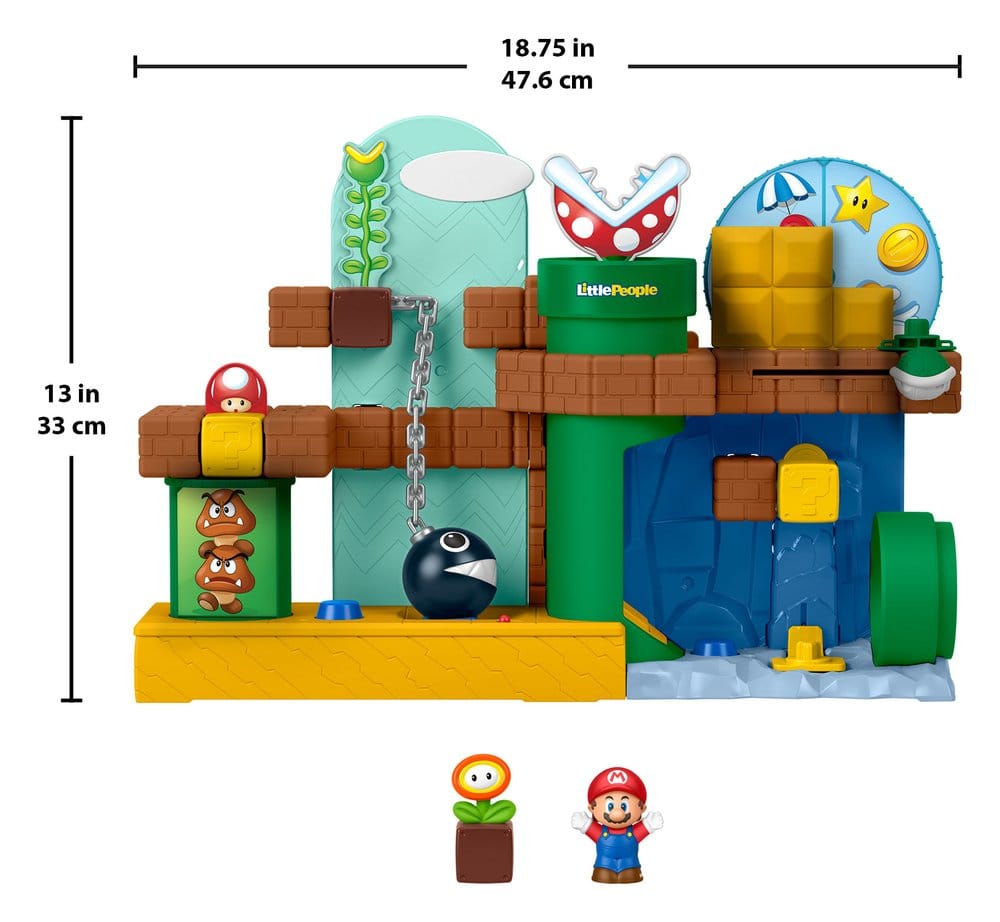 My Mario Little People playset Aventures de Mario