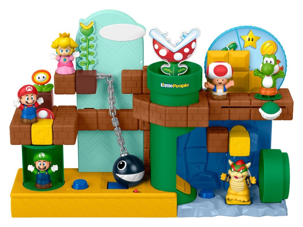 My Mario Little People playset Aventures de Mario