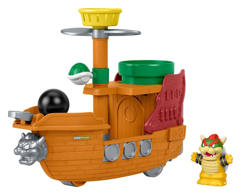 My Mario Little People playset Vaisseau de Bowser