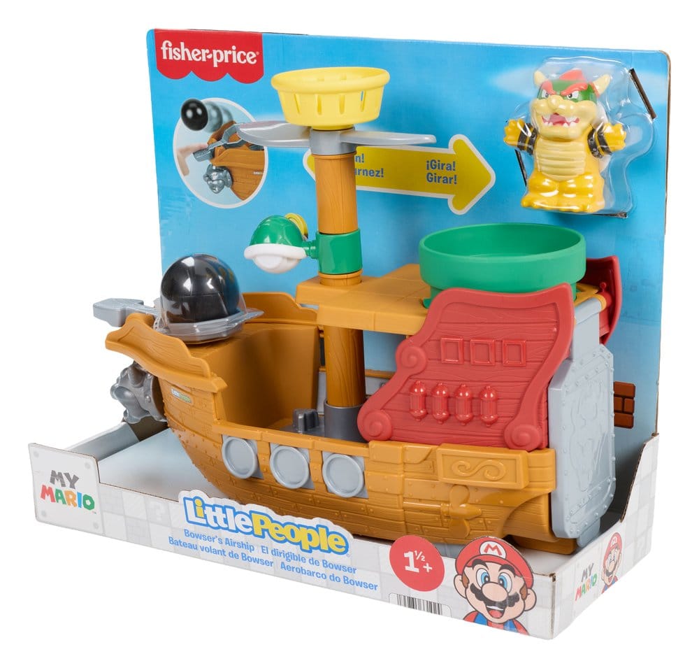 My Mario Little People playset Vaisseau de Bowser