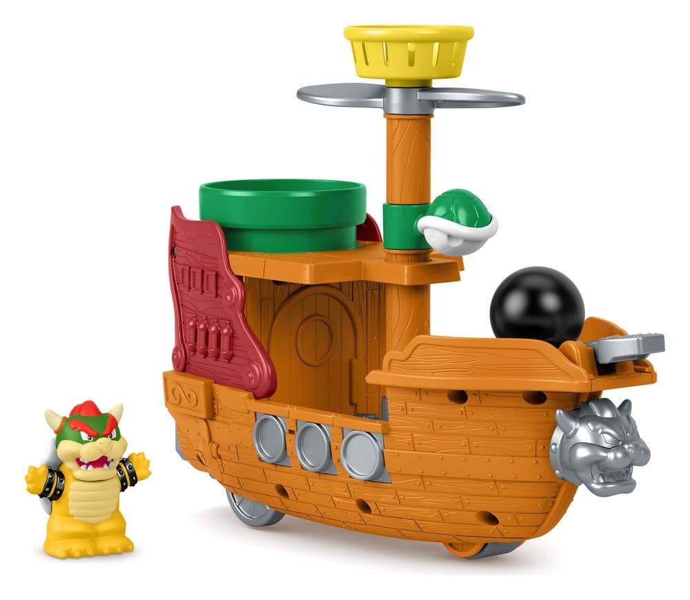 My Mario Little People playset Vaisseau de Bowser
