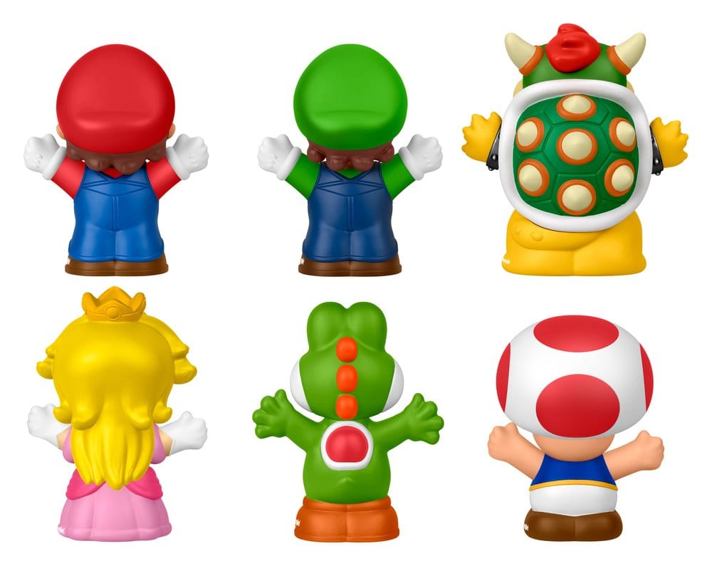My Mario Little People Collector pack 6 minifigurines 7 cm