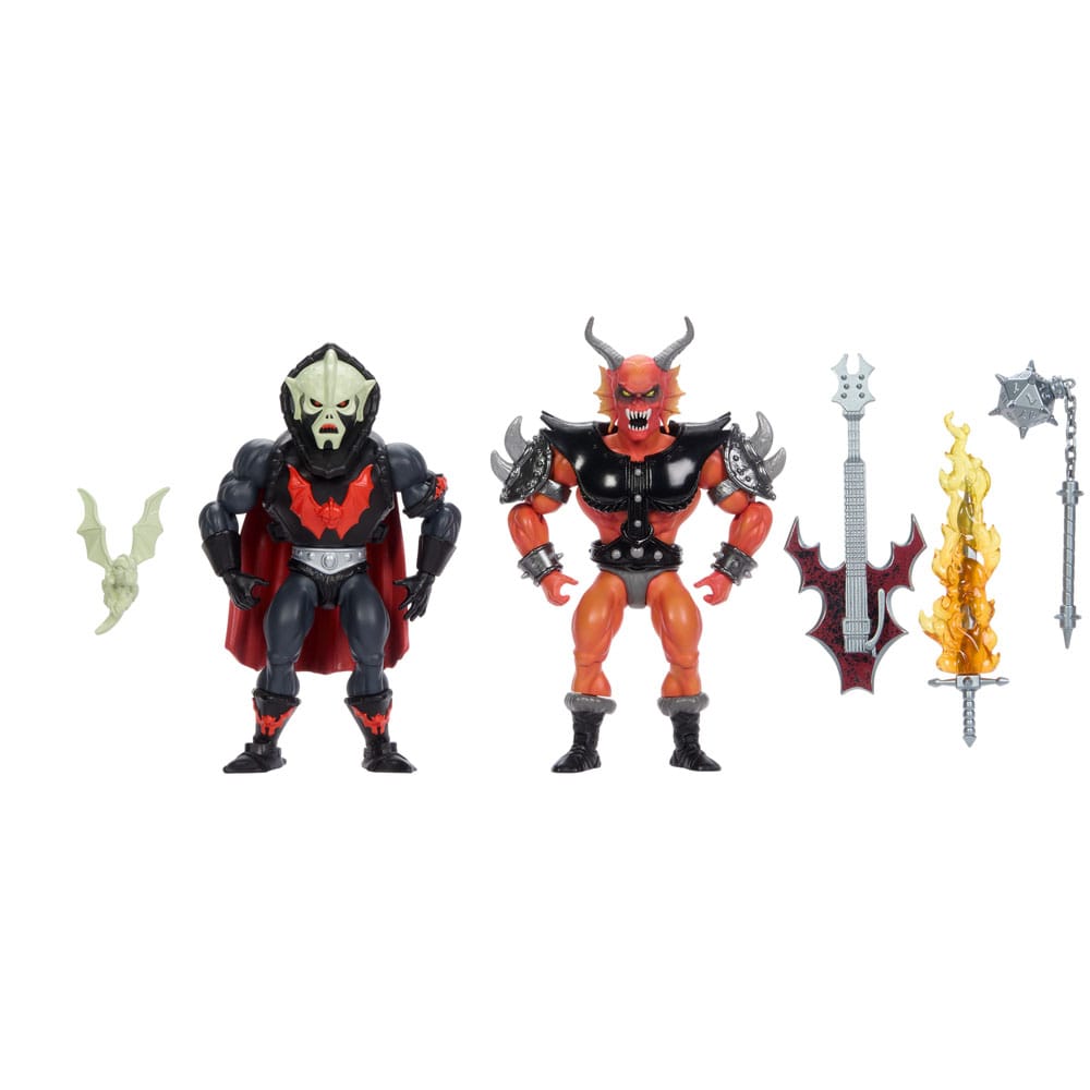 Masters of the Universe x Stranger Things Origins pack 2 figurines Hordak & Hellfire-Man 14 cm