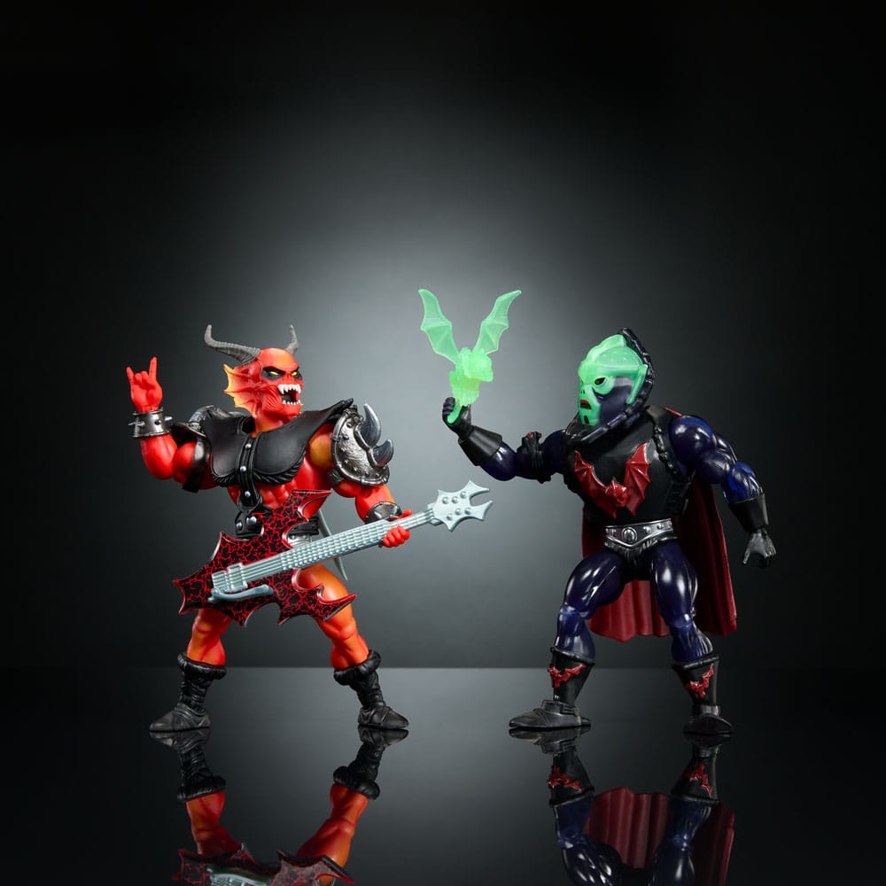 Masters of the Universe x Stranger Things Origins pack 2 figurines Hordak & Hellfire-Man 14 cm