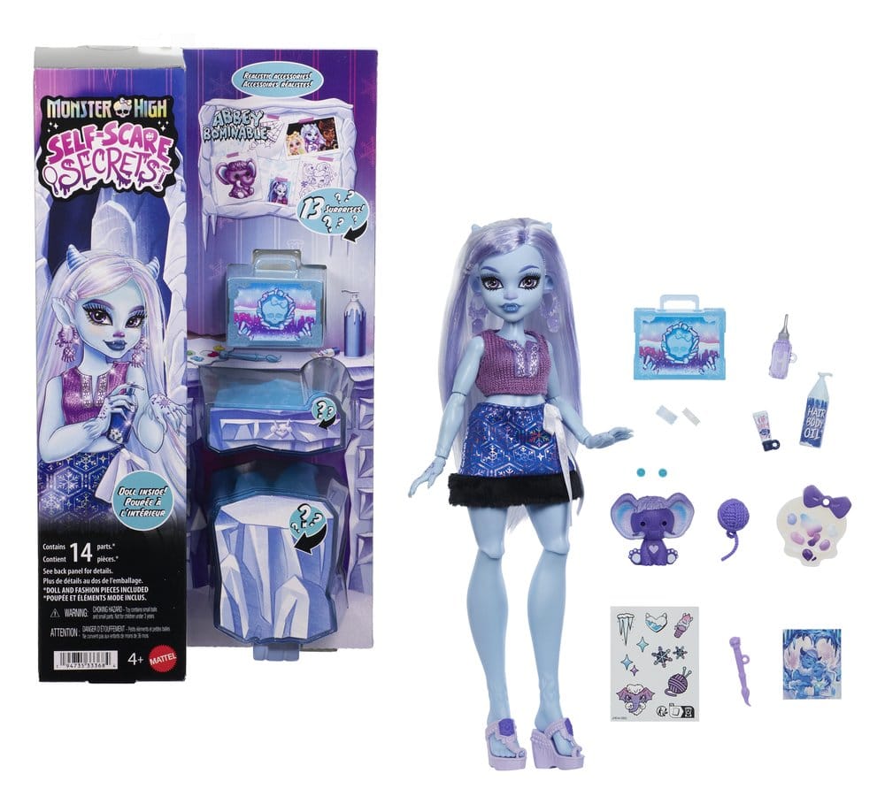 Monster High Self-Scare Secrets poupée Abbey Bominable