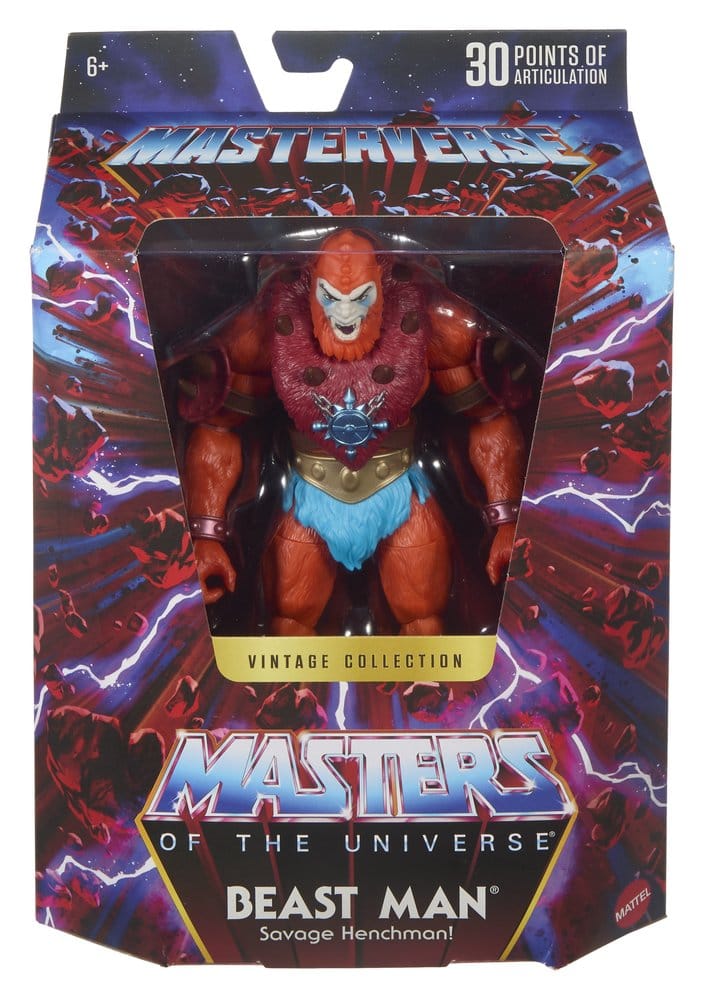 Masters of the Universe Masterverse figurine Vintage Collection: Beast Man 18 cm