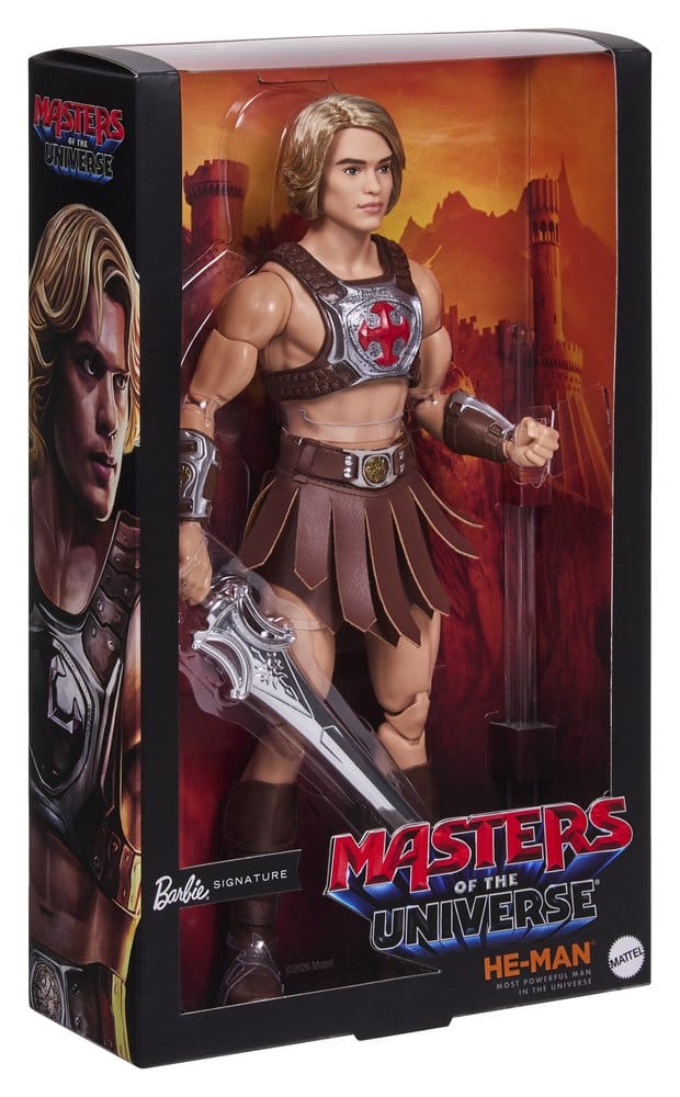 Masters of the Universe Movie 2026 Barbie Signature Poupée He-Man 30 cm