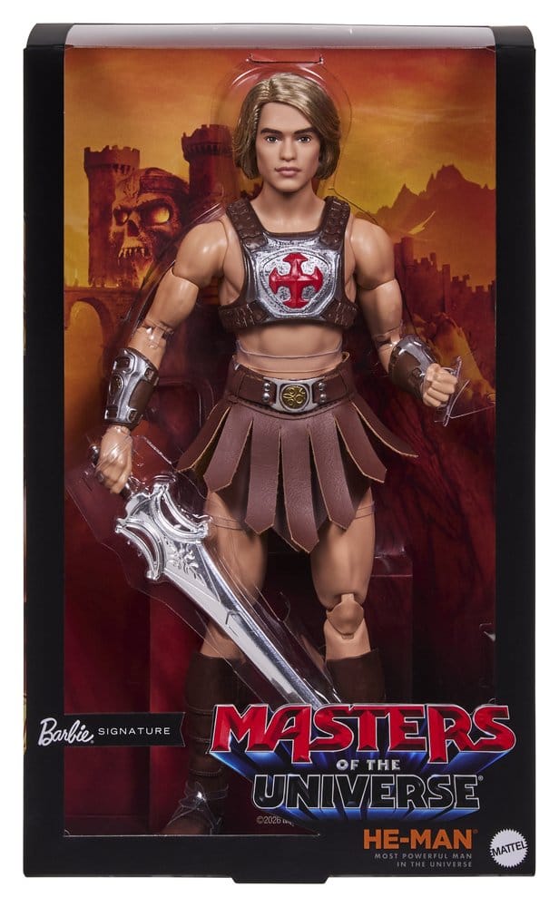 Masters of the Universe Movie 2026 Barbie Signature Poupée He-Man 30 cm