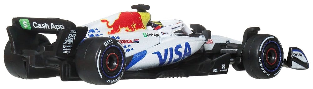 Formule 1 Hot Wheels Premium véhicule Die-Cast 1/64 Visa Cash App Racing Bulls F1 Team
