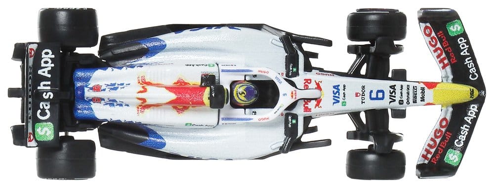 Formule 1 Hot Wheels Premium véhicule Die-Cast 1/64 Visa Cash App Racing Bulls F1 Team