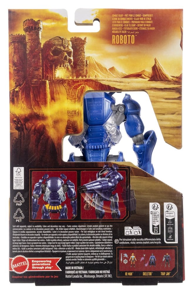 Masters of the Universe 2026 Movie Feature figurine Combat Ready Roboto 14 cm