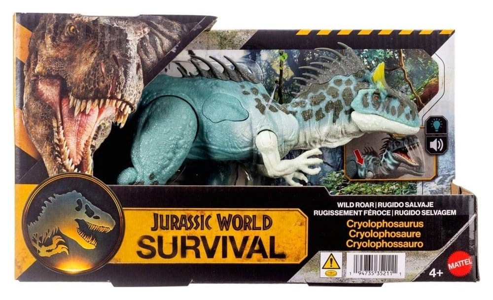 Jurassic World: Survival figurine Wild Roar Cryolophosaurus 37 cm