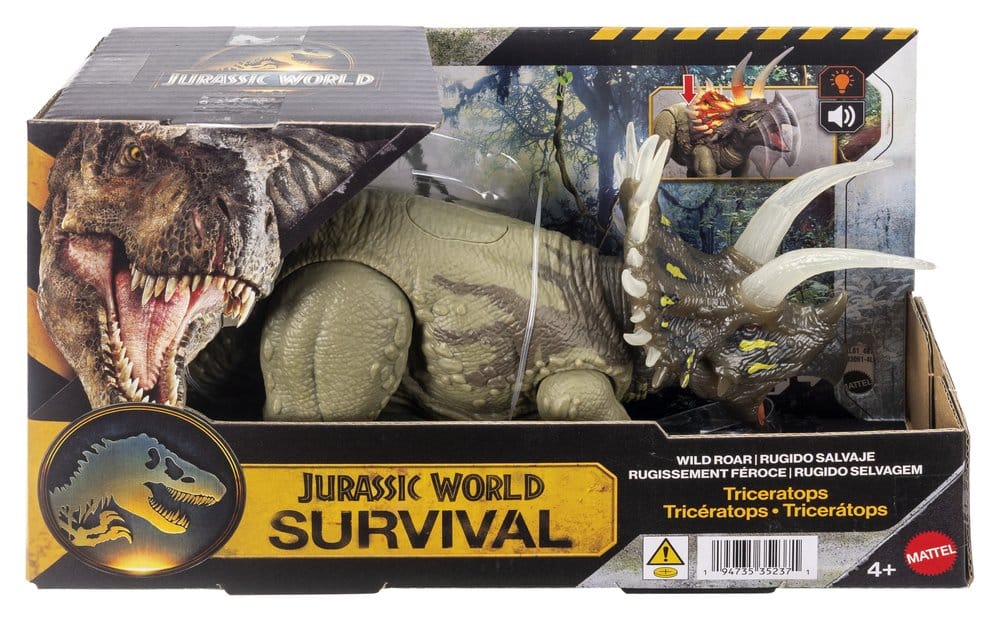 Jurassic World: Survival figurine Wild Roar Triceratops 31 cm