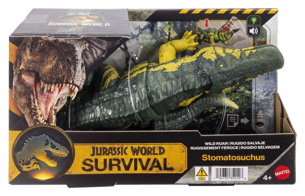 Jurassic World: Survival figurine Wild Roar Stomatosuchus 37 cm