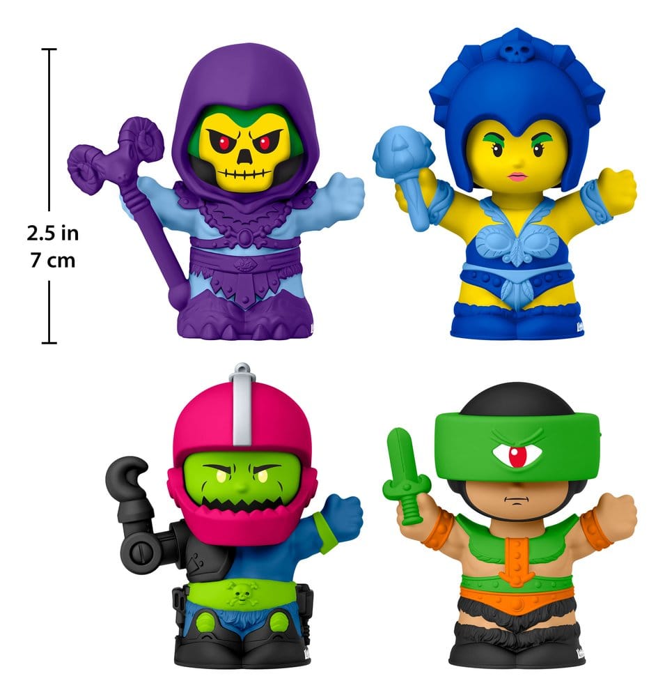 Masters of the Universe Little People Collector pack 4 minifigurines Evil Warriors 7 cm