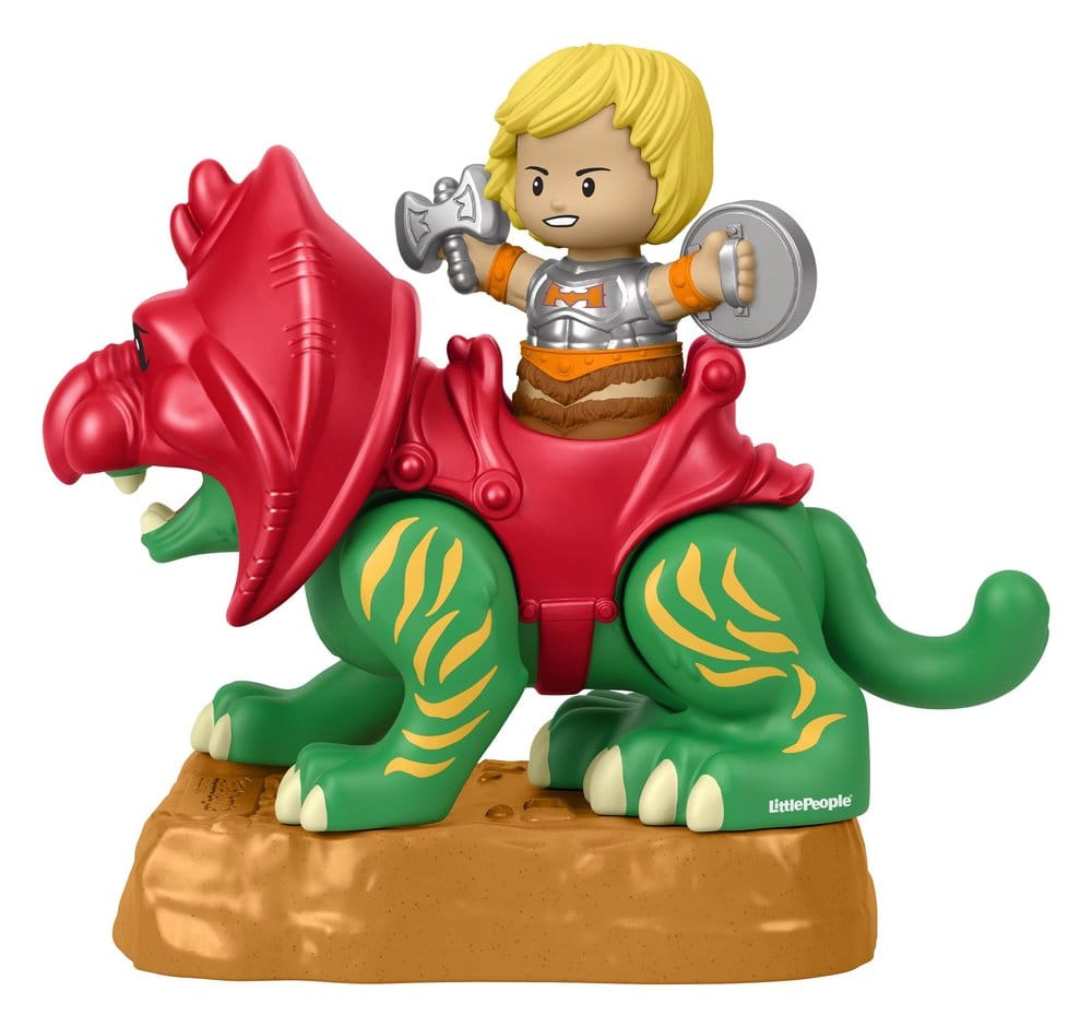 Masters of the Universe Little People Collector set figurines He-Man & Battle Cat