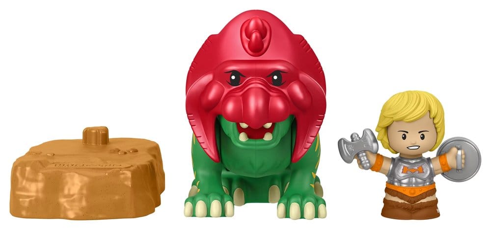 Masters of the Universe Little People Collector set figurines He-Man & Battle Cat